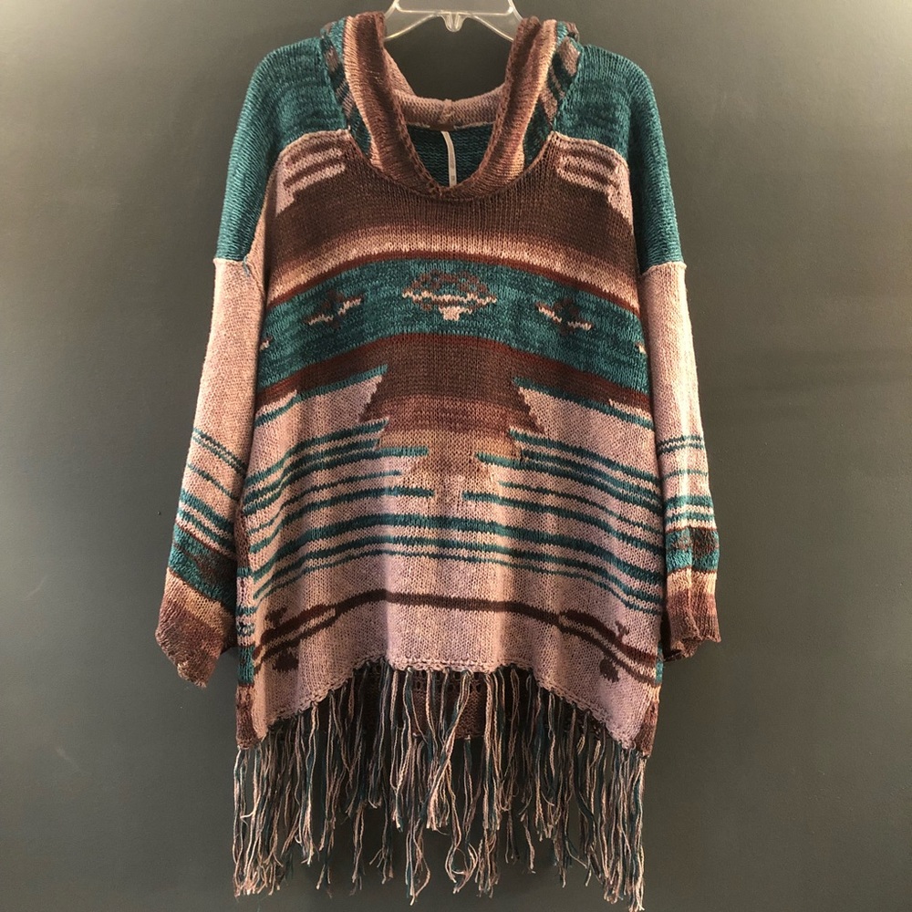 Free People Hooded Sweater
